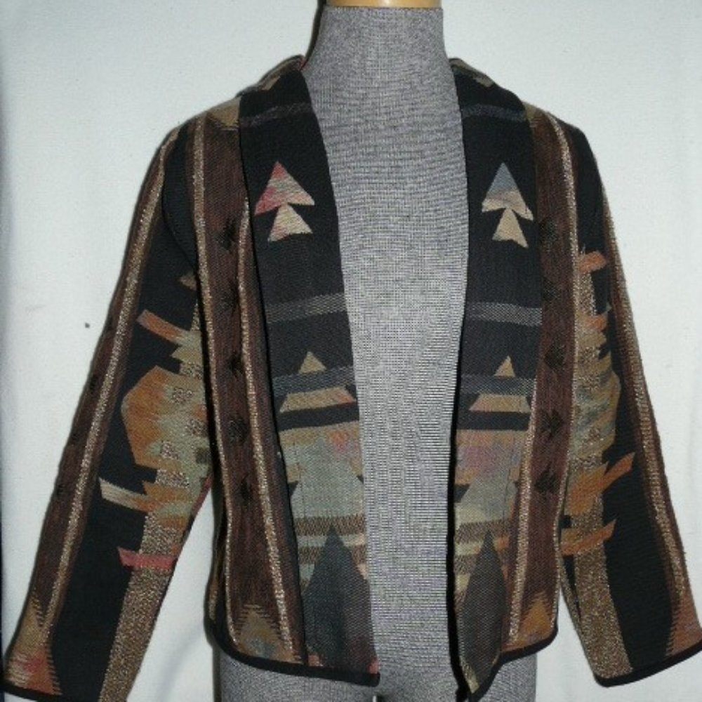 Woven Jacket by Mrs. D